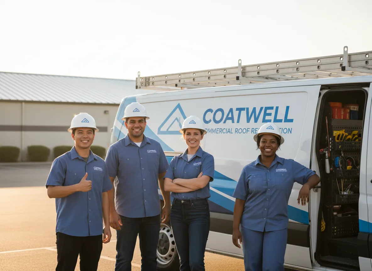 Commercial roof coating company in Broomall, PA